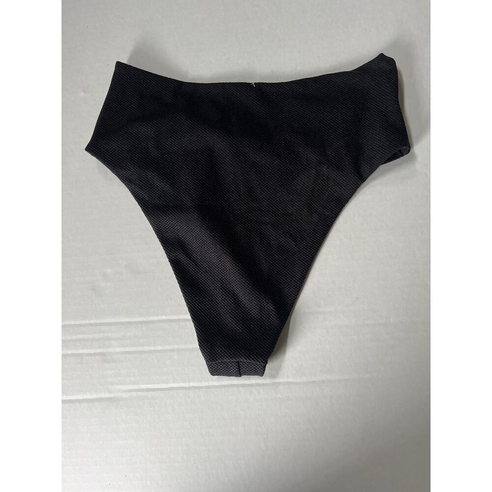 Aerie Black High Cut Cheeky Bottom